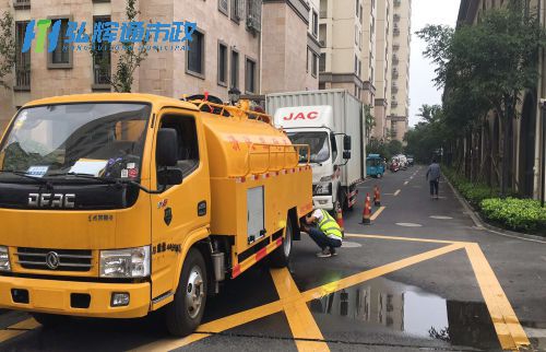 江西小区管道清淤及CCTV检测