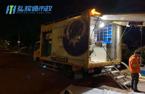 江西管道修复现场