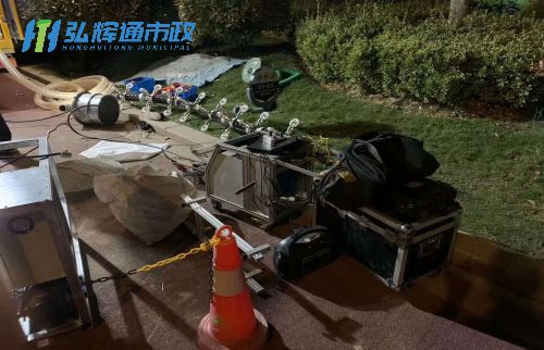 江西管道修复现场